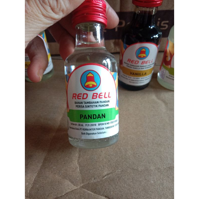 Jual Perisa Redbell botol kaca | Shopee Indonesia