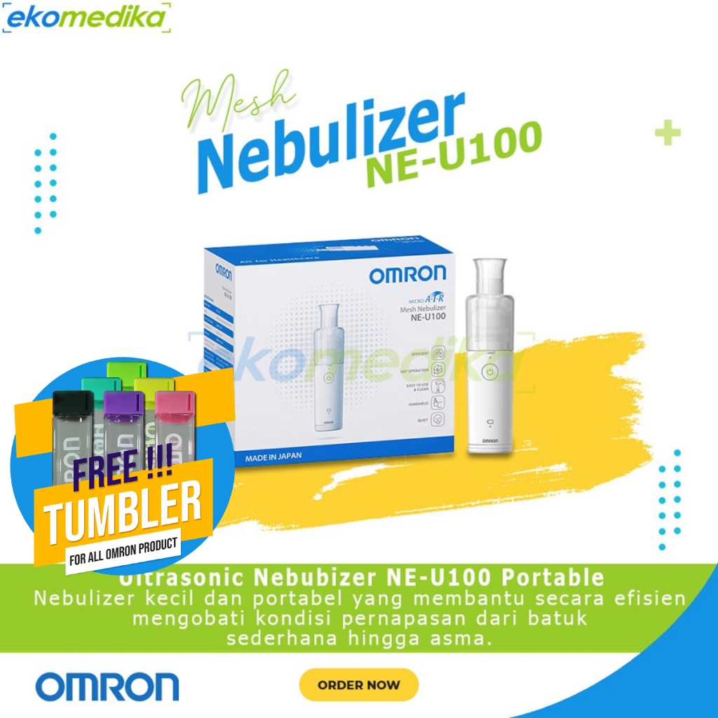 Jual Ultrasonic Nebulizer OMRON NEU100 Portable Nebulizer Ultrasonic