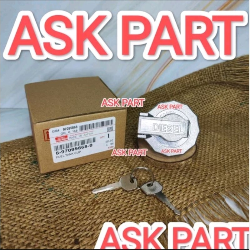 Jual FUEL TANK CUP CAP TUTUP TANKI TANGKI TENGKI SOLAR ISUZU TRAGA DMAX