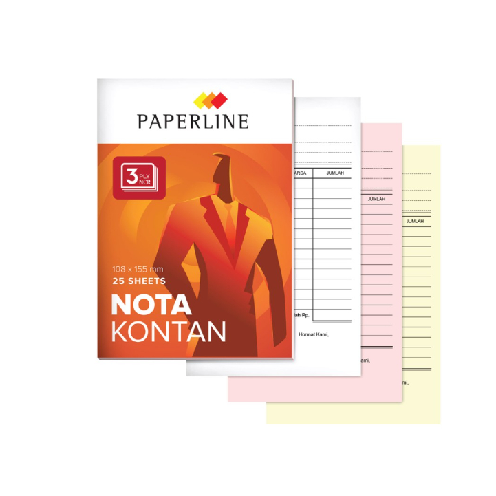 Jual Nota Kontan Kecil Rangkap 3 Paperline Buku Bon PPL NK K3 NCR Harga ...