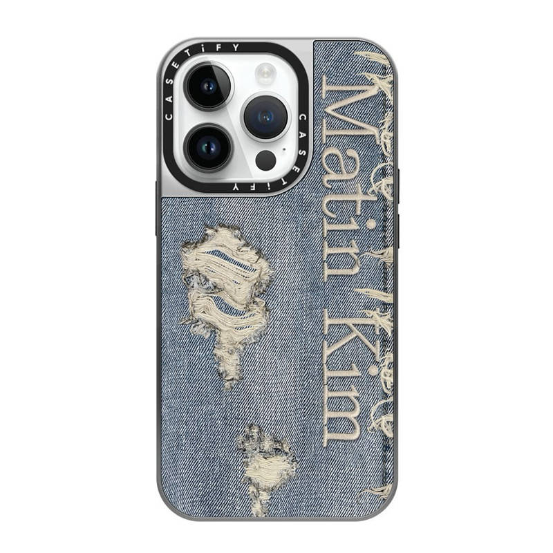 iPhoneアクセサリー casetify Matin Kim Black Logo Case Matin Kim – CASETiFY