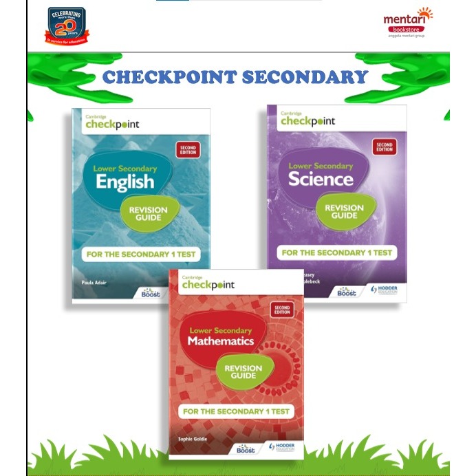 Jual Cambridge Checkpoint Lower Secondary Revision Guide Secondary 1 ...