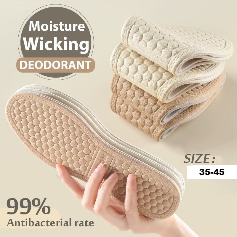 Jual Insole Sepatu Sepasang Alas Kaki Breathable Sweat Absorbing Antibacterial Insole Sepatu