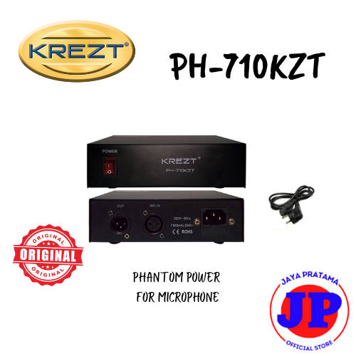 Jual Krezt PH710KZT Phantom Power Box for Microphone Original Shopee Indonesia