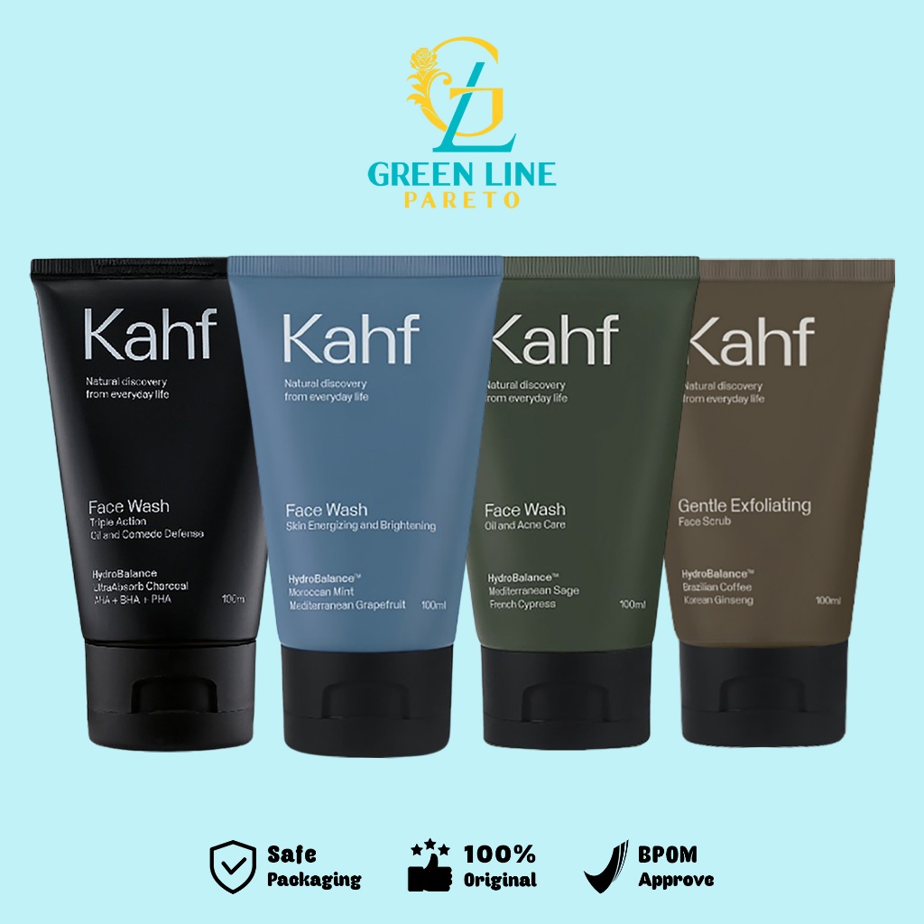 Jual KAHF FACIAL WASH SERIES 100ML Shopee Indonesia