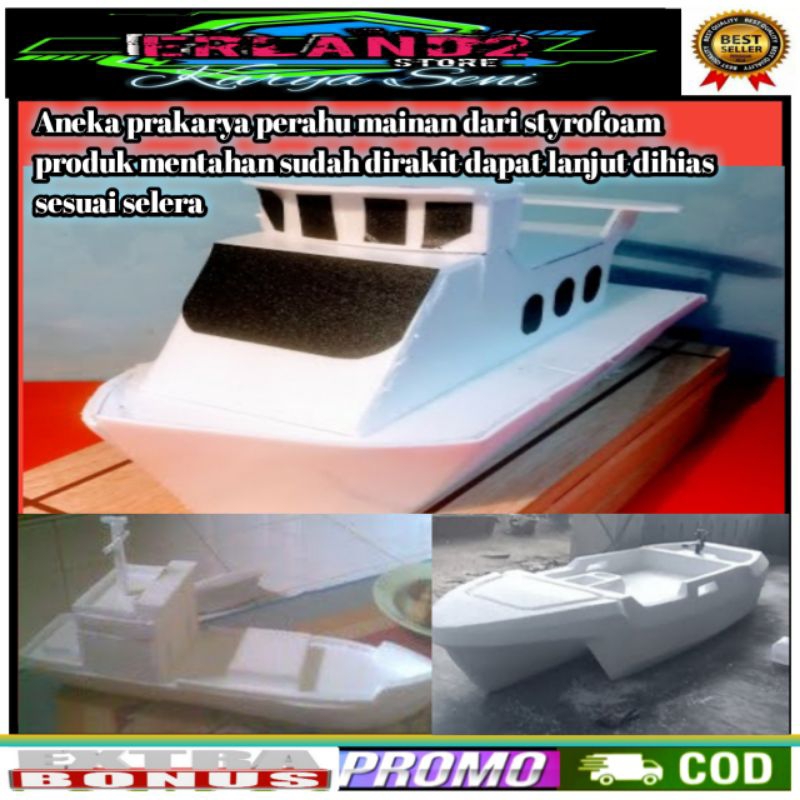 Jual prakarya perahu dari styrofoam terbaru | Shopee Indonesia