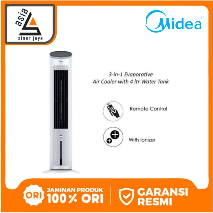 Jual Midea Tower Fan Air Cooler In Mac R Apw L Ionizer Diffuser Shopee Indonesia