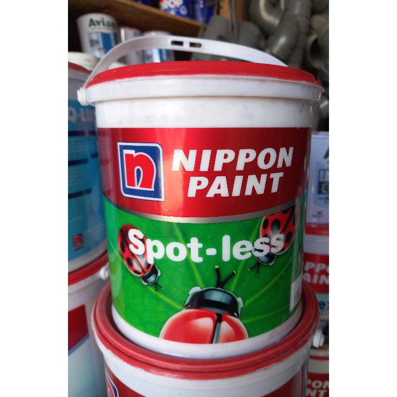 Jual Cat Tembok Interior Anti Noda Nippon Paint Spotless Kemasan Kg Isi Bersih Kg Cat