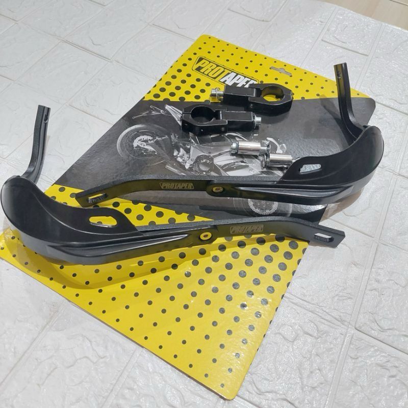 Handguard Pelindung Stang Besi Cobra Plus Cover Universal Bisa untuk Semua Motor Klx Supermoto Vega Vixion Tiger