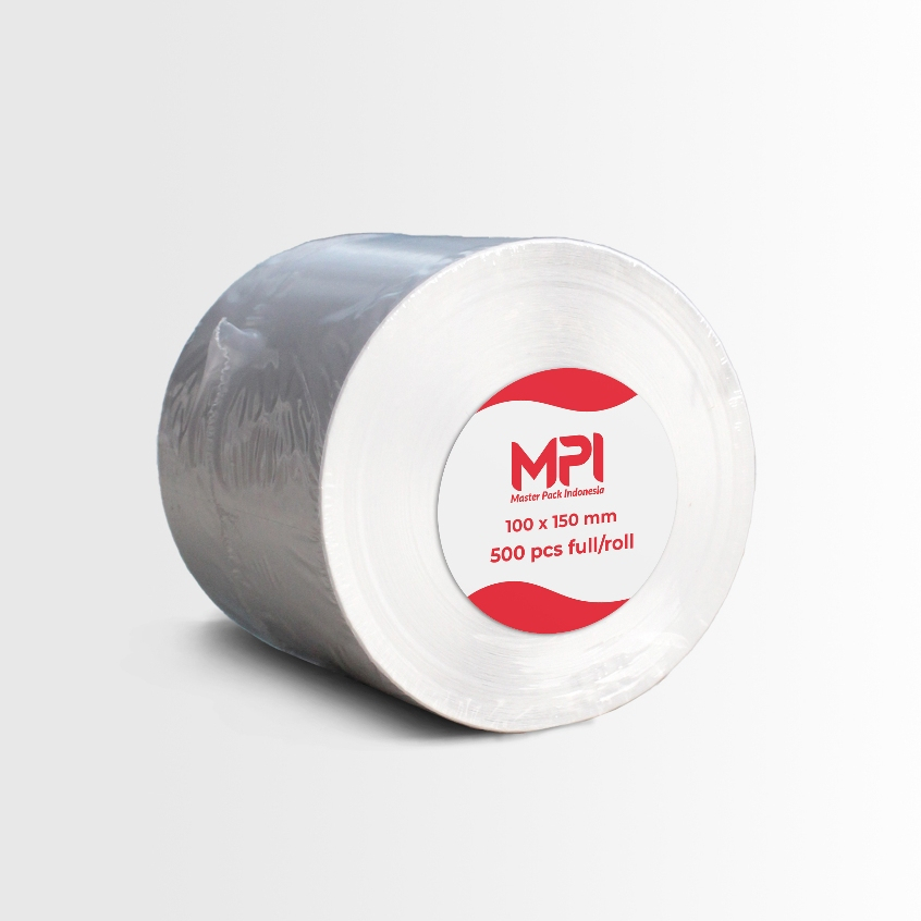 Jual Label Stiker Thermal MPI ( A6 ) 100 x 150 mm / Kertas Label ...