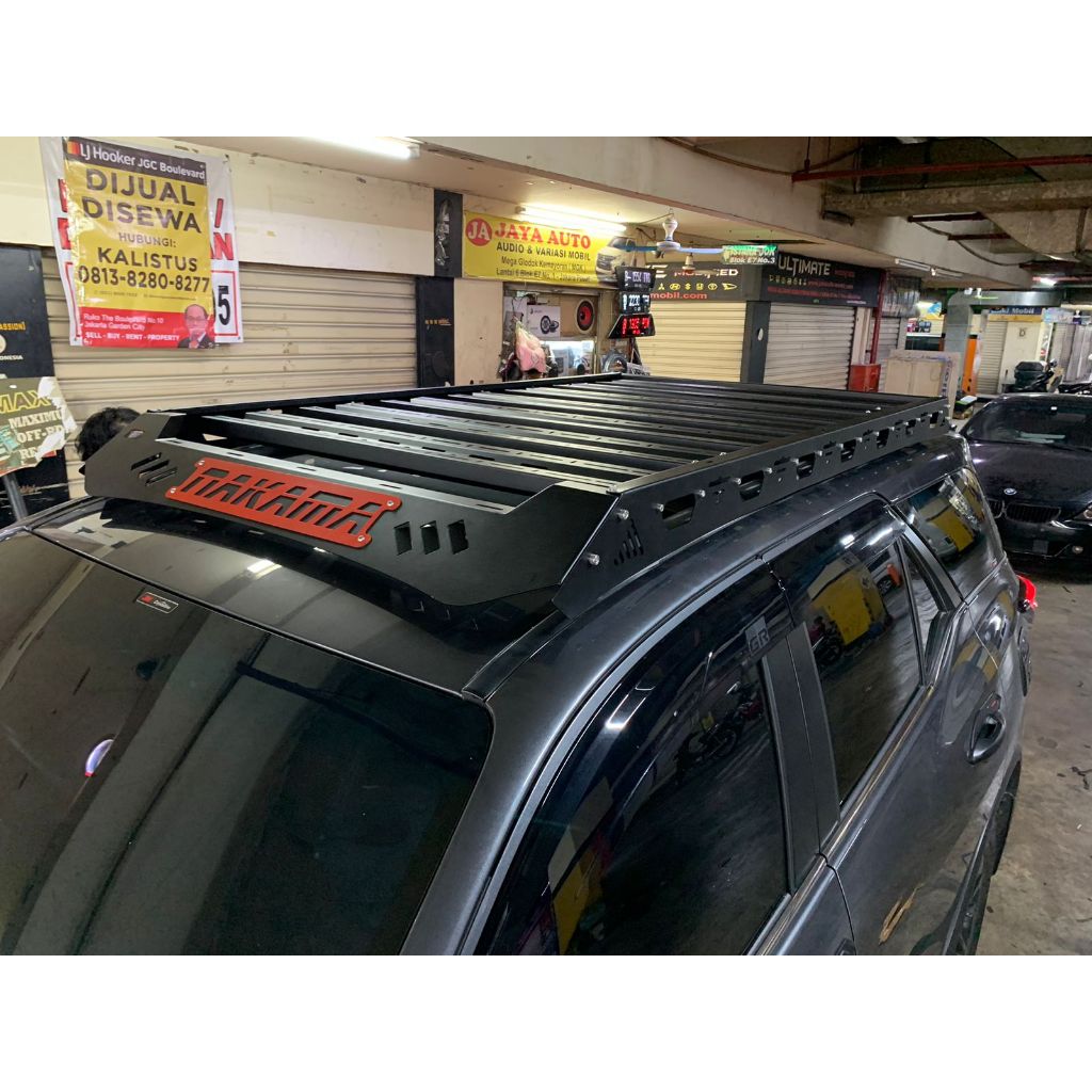 Jual Roofrack Toyota Fortuner roof rack FURY rak bagasi atas | Shopee ...