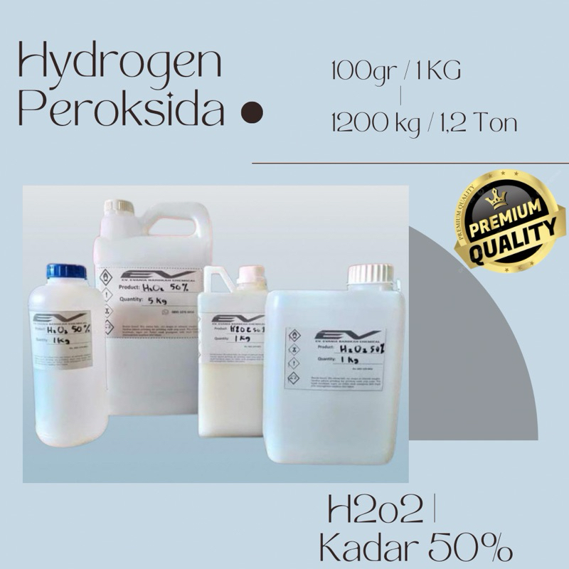Jual H2O2 Kadar 50% 1KG - 30 kg | Shopee Indonesia