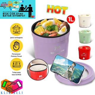 SOSEKI Multifungsi Rice Cooker Mini 1.5 Liter/7 Menu Magic Com  Mini/Pertebal 3mm Anti Lengket Mejikom Kecil