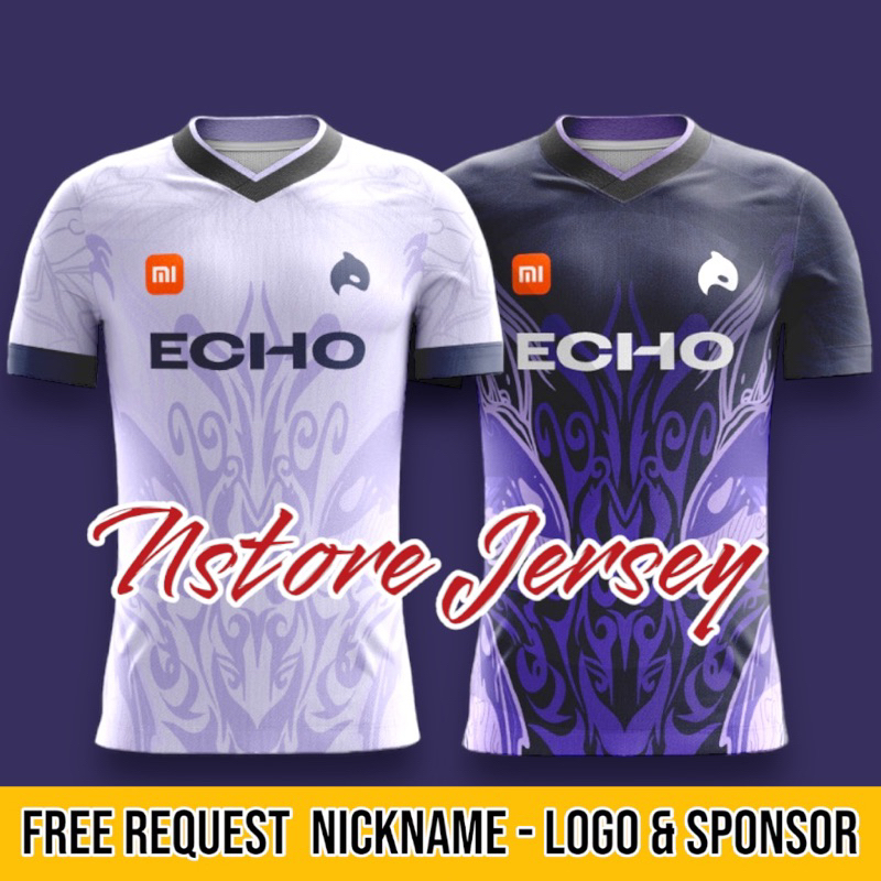 Jual JERSEY GAMING ECHO MPL S12 jersey ESPORT TERBARU MPL S12 M5 2023