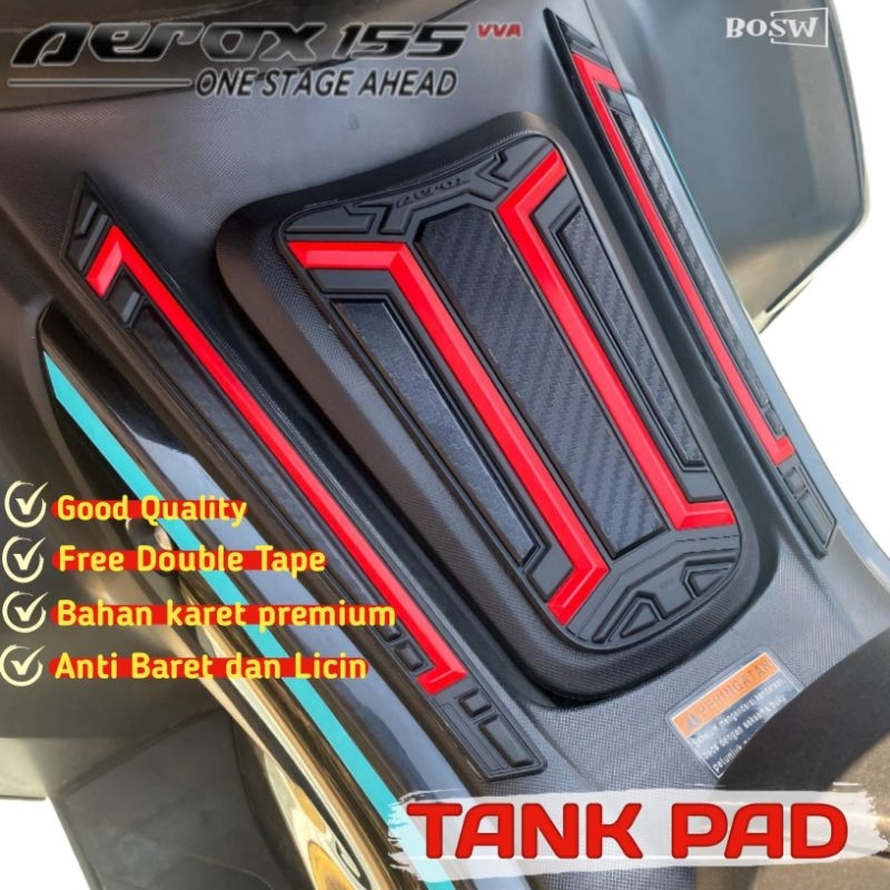 Jual Tankpad Aerox Aksesoris Deckpad Aerox Bahan Karet Shopee