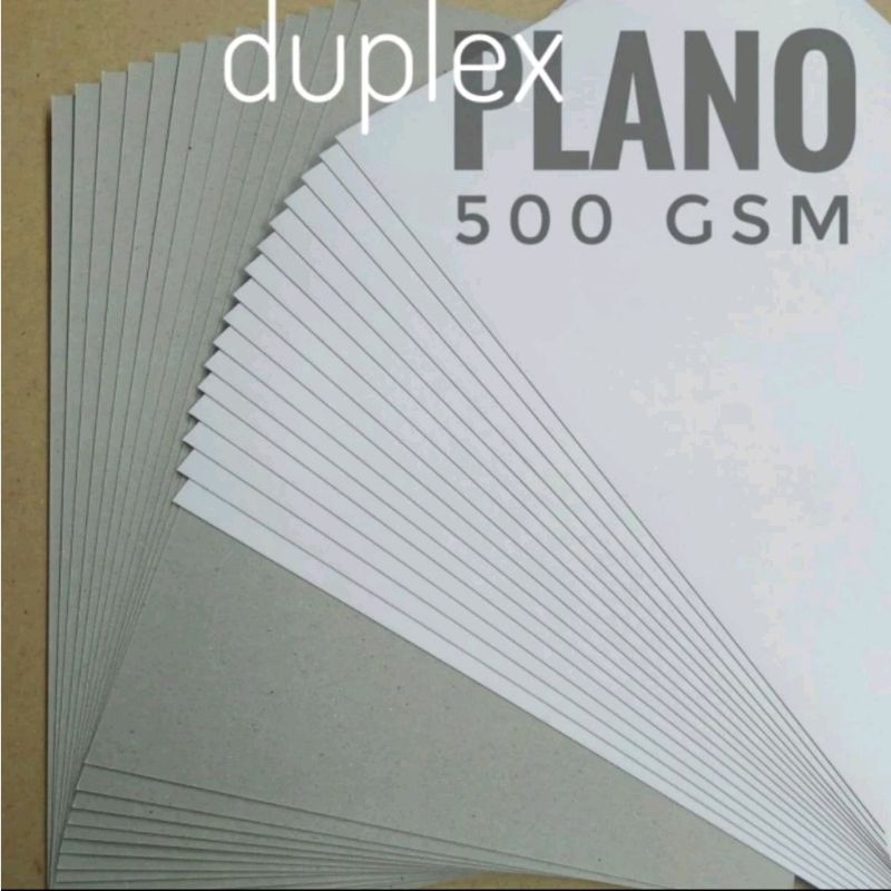 Jual 1 Rim Kertas Duplex Duplek 500 Gsm Ukuran Plano 90 Cm x 120 Cm ...