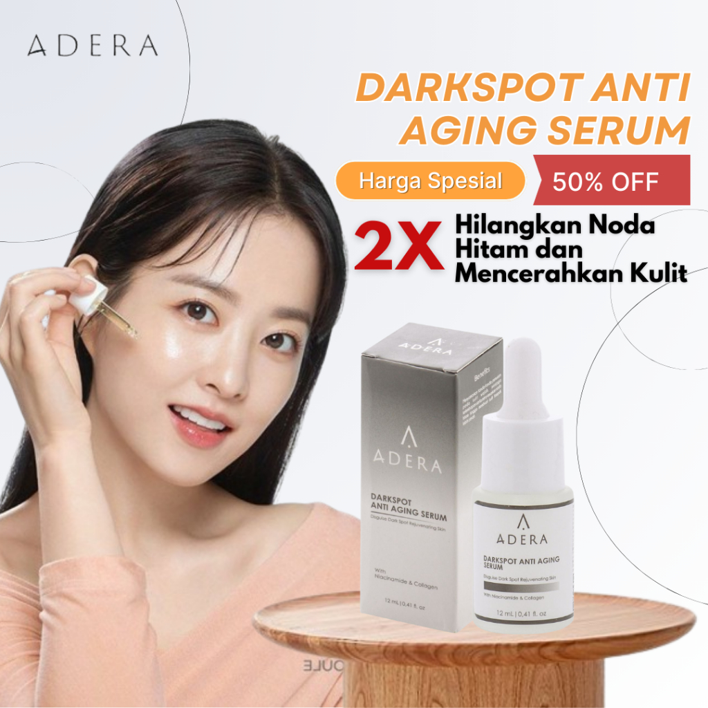 Jual Serum Wajah Adera Darkspot Original Serum Penghilang Flek Hitam ...