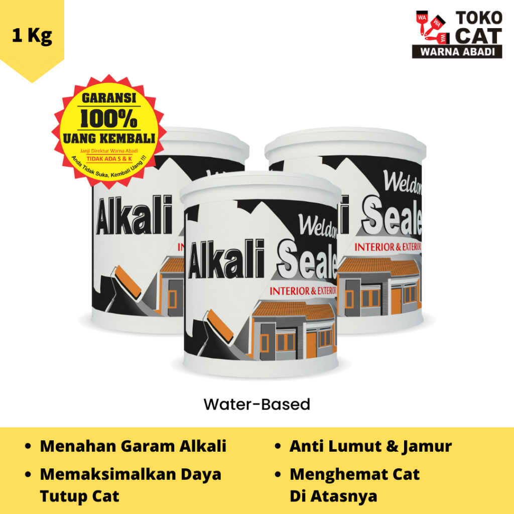 Jual Cat Dasar Alkali Sealer Kemasan 1kg Shopee Indonesia 7791