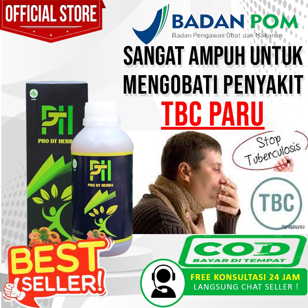 Jual PRO DT HERBA Obat TBC Paru Paling Ampuh - Obat Batuk Berdarah Anak ...