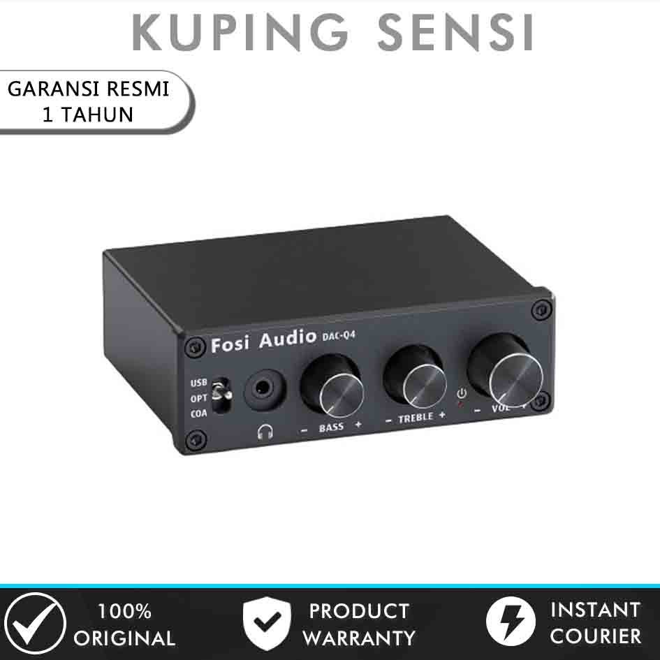 Jual Fosi Audio Q4 USB Amplifier HiFi Stereo Gaming DAC | Shopee Indonesia
