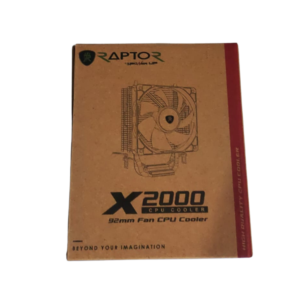 Jual Fan Cooler Raptor X2000 LED RGB Fan Processor PC Komputer Cooling ...