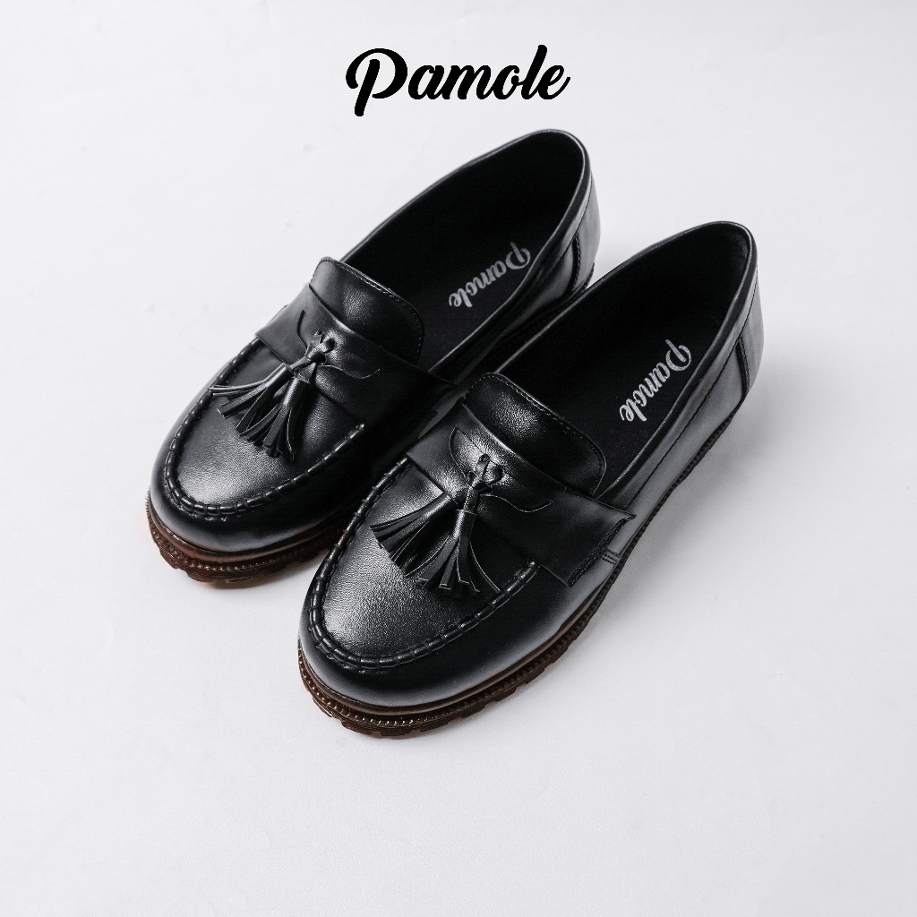 Jual Pamole - Sepatu Loafer Wanita Bahan Kulit Sintetis - Magna Series ...