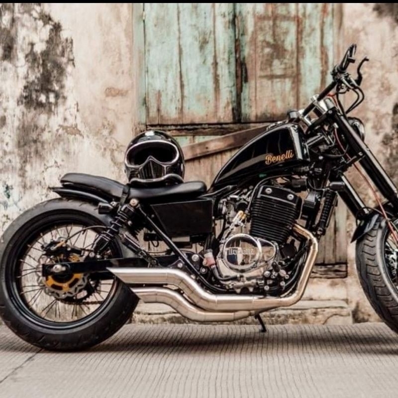 Patagonia Eagle Benelli Chopper 250 Benelli Bobber Shop - Main Image