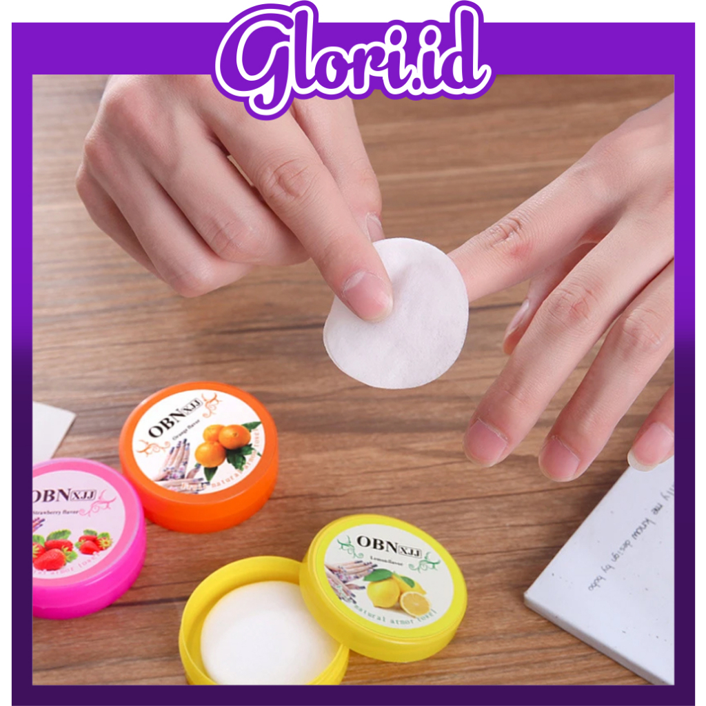 GLORI.ID Tissue Tisu Basah Penghapus Kutek / Nail Polish Remover Cleansing Wipes / Pembersih Cat Kuku R973