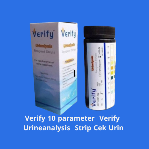 Jual Verify 10 parameter / Verify / Urineanalysis / Strip Cek Urin ...