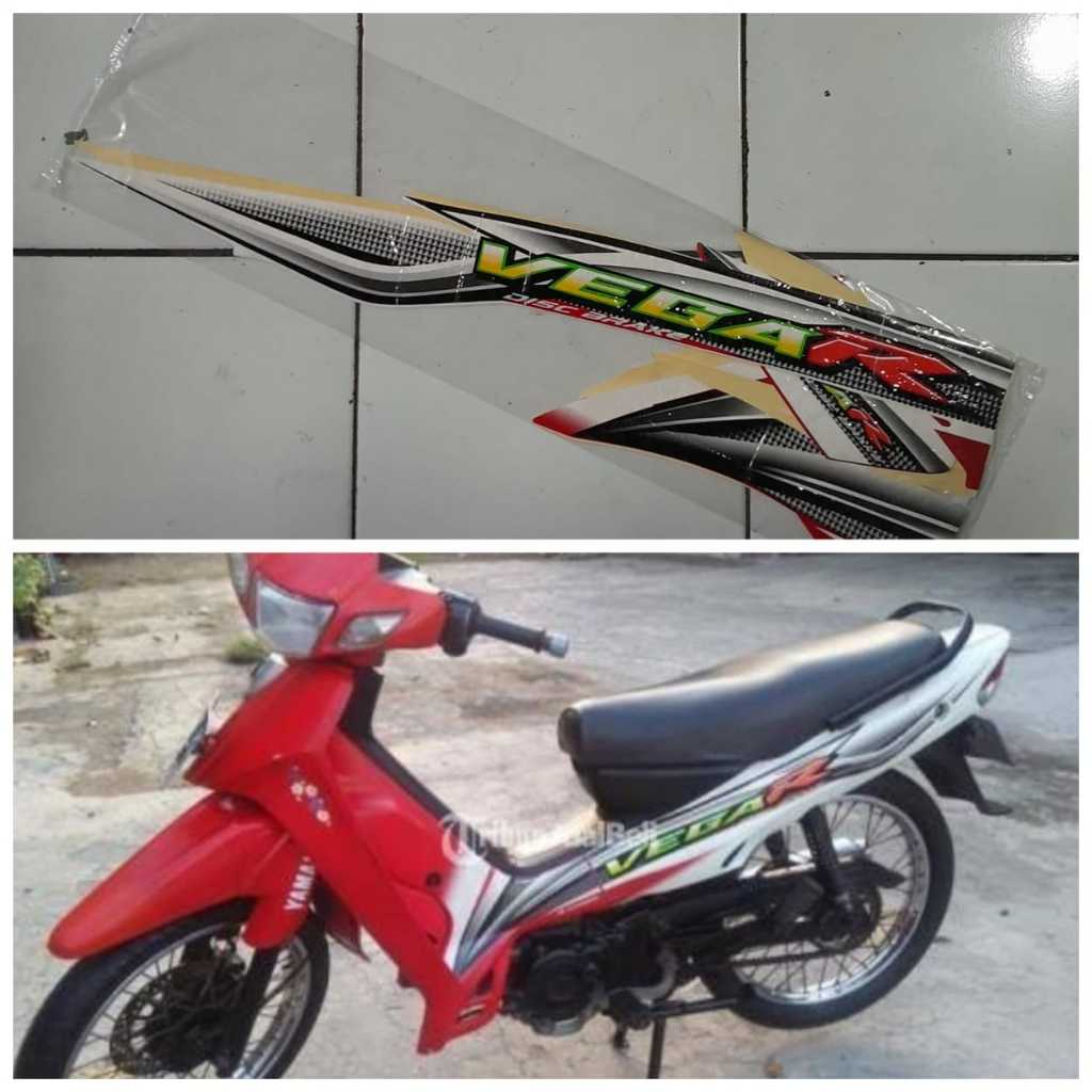Jual YAMAHA VEGA R 2005 FULL SET LENGKAP STICKER BODY STRIPING LIST ...