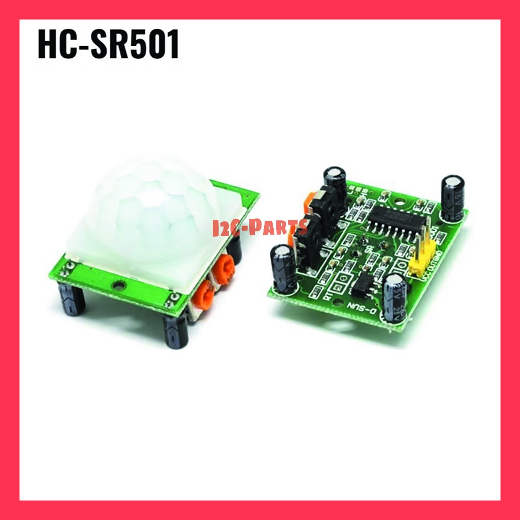 Jual HC-SR501 HC SR501 PIR Motion Detector Sensor Module Gerak Infrared ...