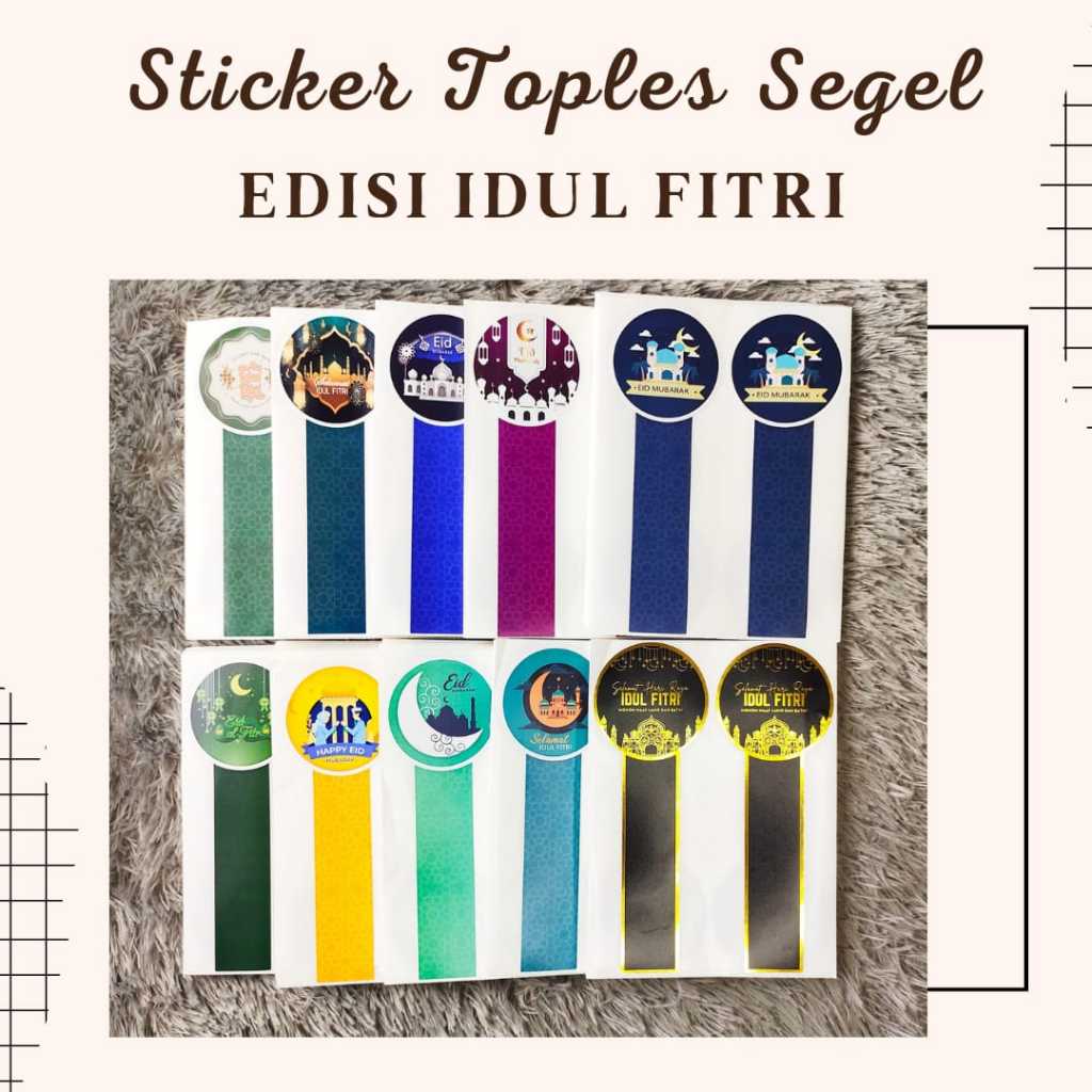 Jual Sticker Toples Segel Edisi Idul Fitri | Shopee Indonesia