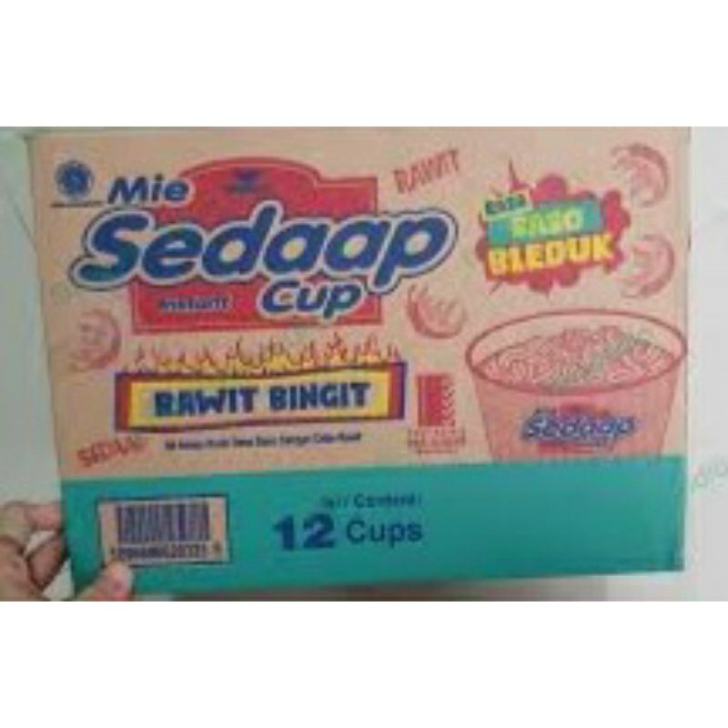 Jual Mie Sedaap Cup Instant Kuah Rawit Bingit Rasa Baso Bleduk 75 Gr