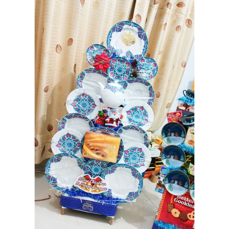 Jual parcel natal parcel Merry Christmas parcel dinner set parcel ...