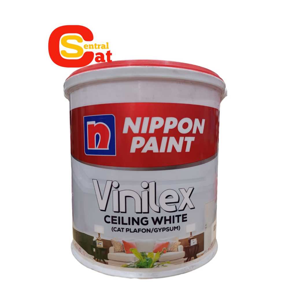 Jual Nippon Vinilex Ceiling White Kg Cat Plafon Gypsum Nippon Paint Shopee Indonesia