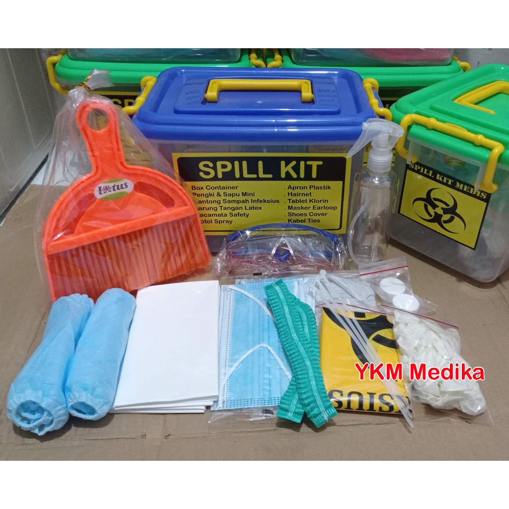 Jual Spill Kit Infeksius Limbah B3 Medis Rumah Sakit Klinik Puskesmas ...