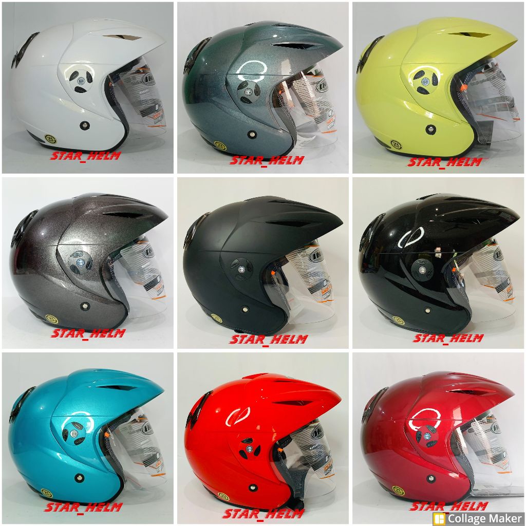 Jual HELM HALF FACE INK CX25/ INK TOPI MODEL BARU ORIGINAL 100