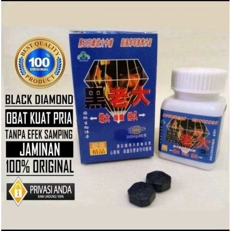 Jual Black Diamond Obat Kuat Sex Herbal Original Asli Import Pria Kuat