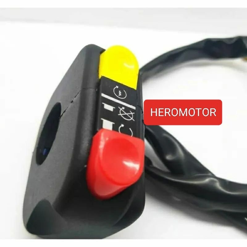 Jual saklar Kanan 2 Tombol On Off Starter Universal semua motor ...