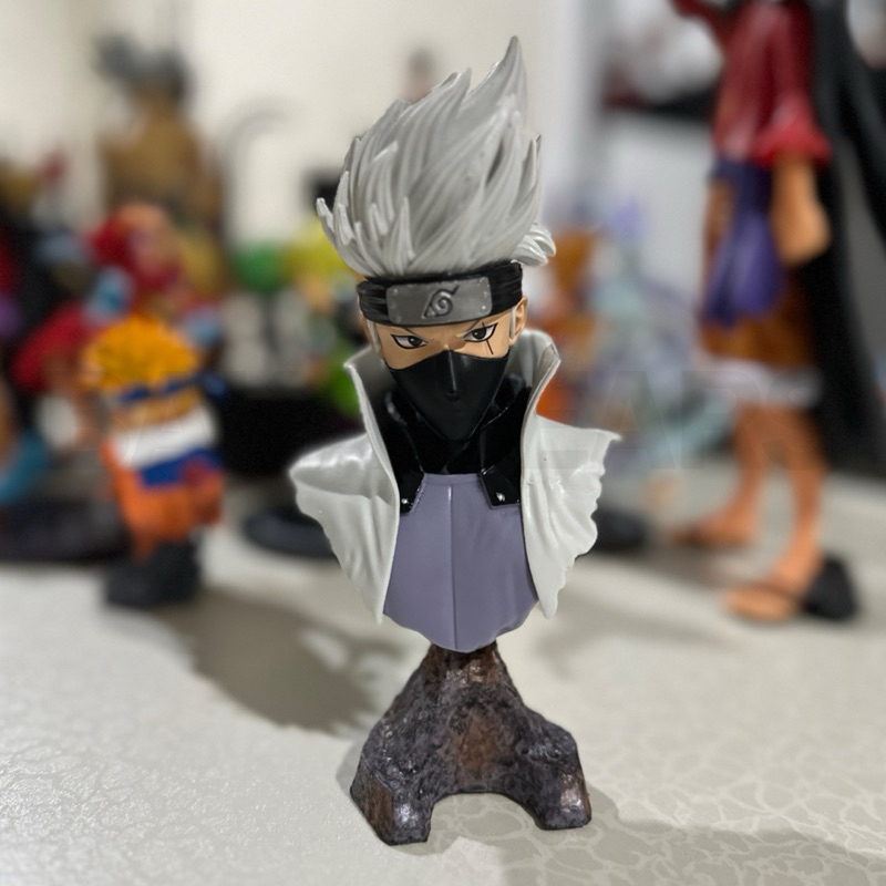 Jual TERMURAH Pajangan Kepala Kakashi Hatake Head Bust Figure