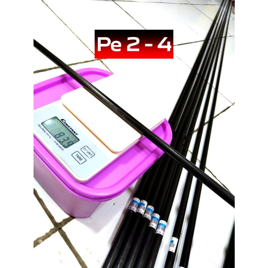 Jual BLANK HOLLOW JORAN ROD CARBON ULIR CASTING 210 CM kualitas Bagus ...