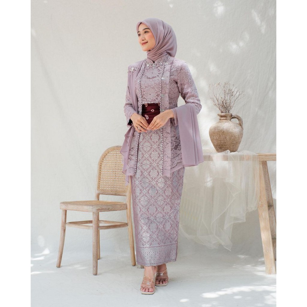 Kebaya bridesmaid hijab modern best sale