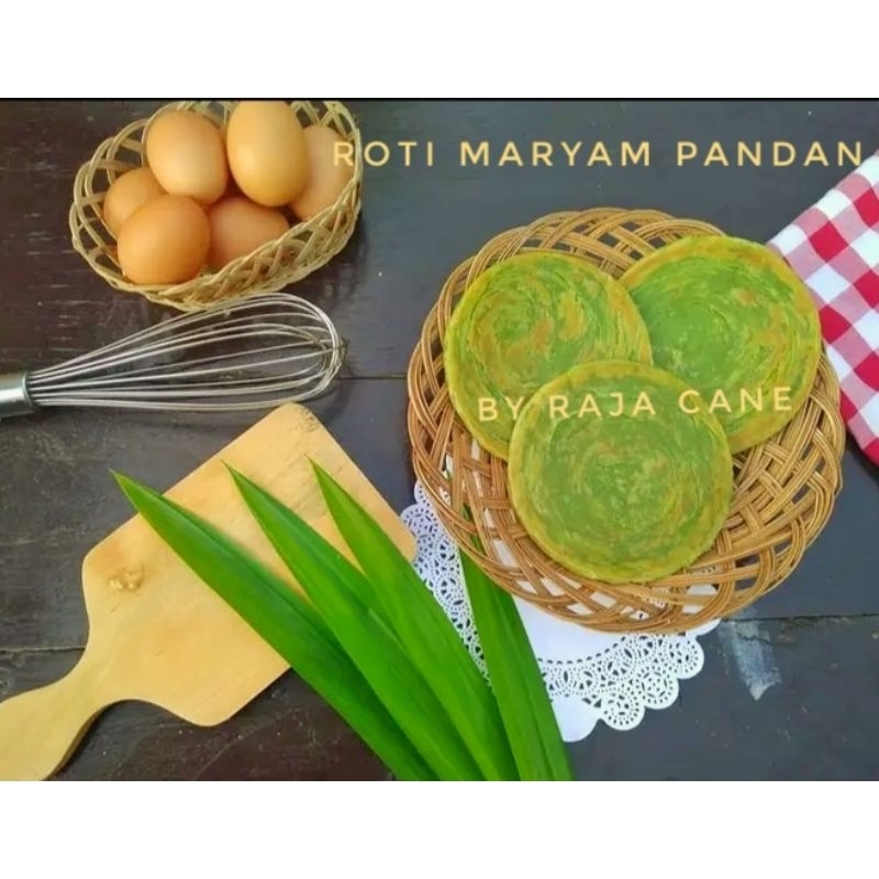 Jual Roti Maryam Pandan kecil Isi 5pc diameter 11cm | Shopee Indonesia