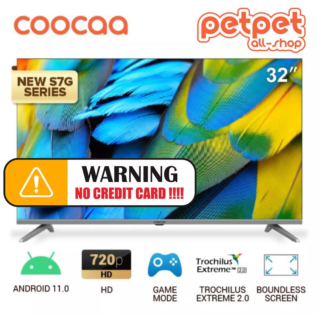 Jual Coocaa 32s7g 32inch Smart Tv Digital Tv Android 11 Netflix