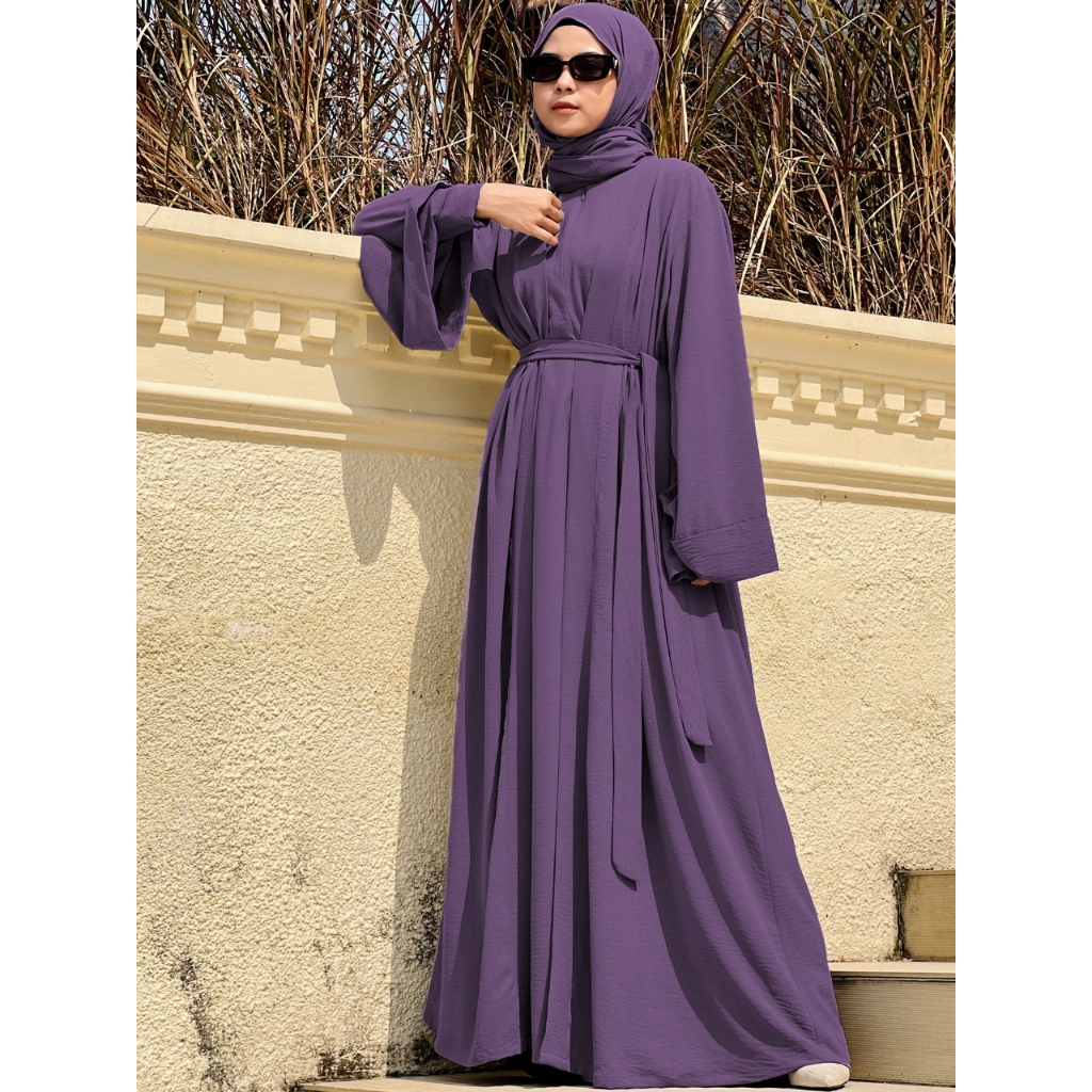 Jual Abaya Marwah Outer In Gamis Outer Bassic Dress Wanita Abaya