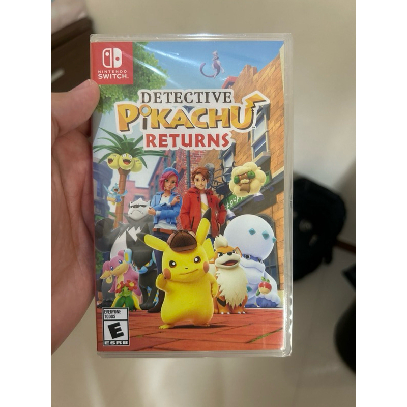 Jual detective pikachu returns new sealed switch nintendo switch ...