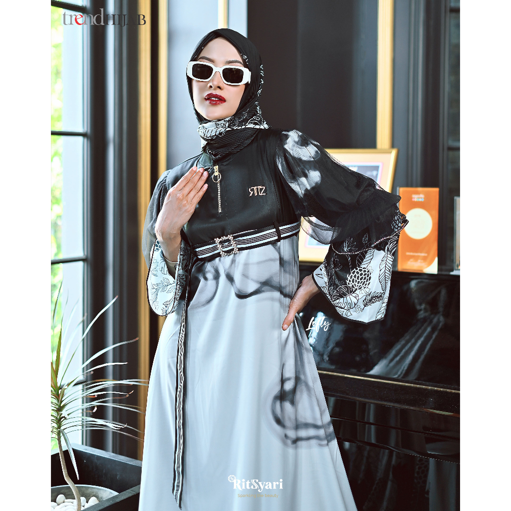 Jual RITZ SYARI - SET DRESS LOFTY 