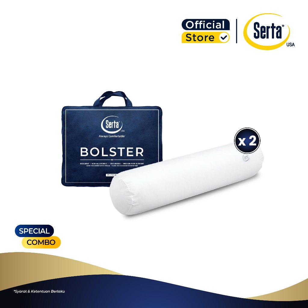 Jual Serta Bolster Regular 37x100cm Shopee Indonesia