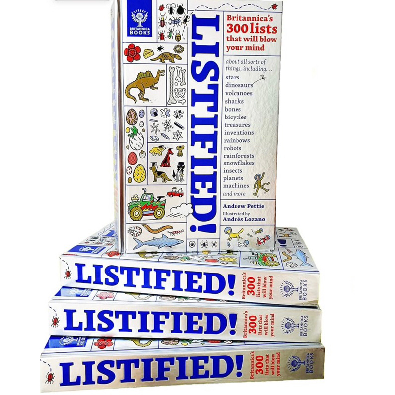 Jual Listified! Britannica's 300 Lists that Will Blow Your Mind ...