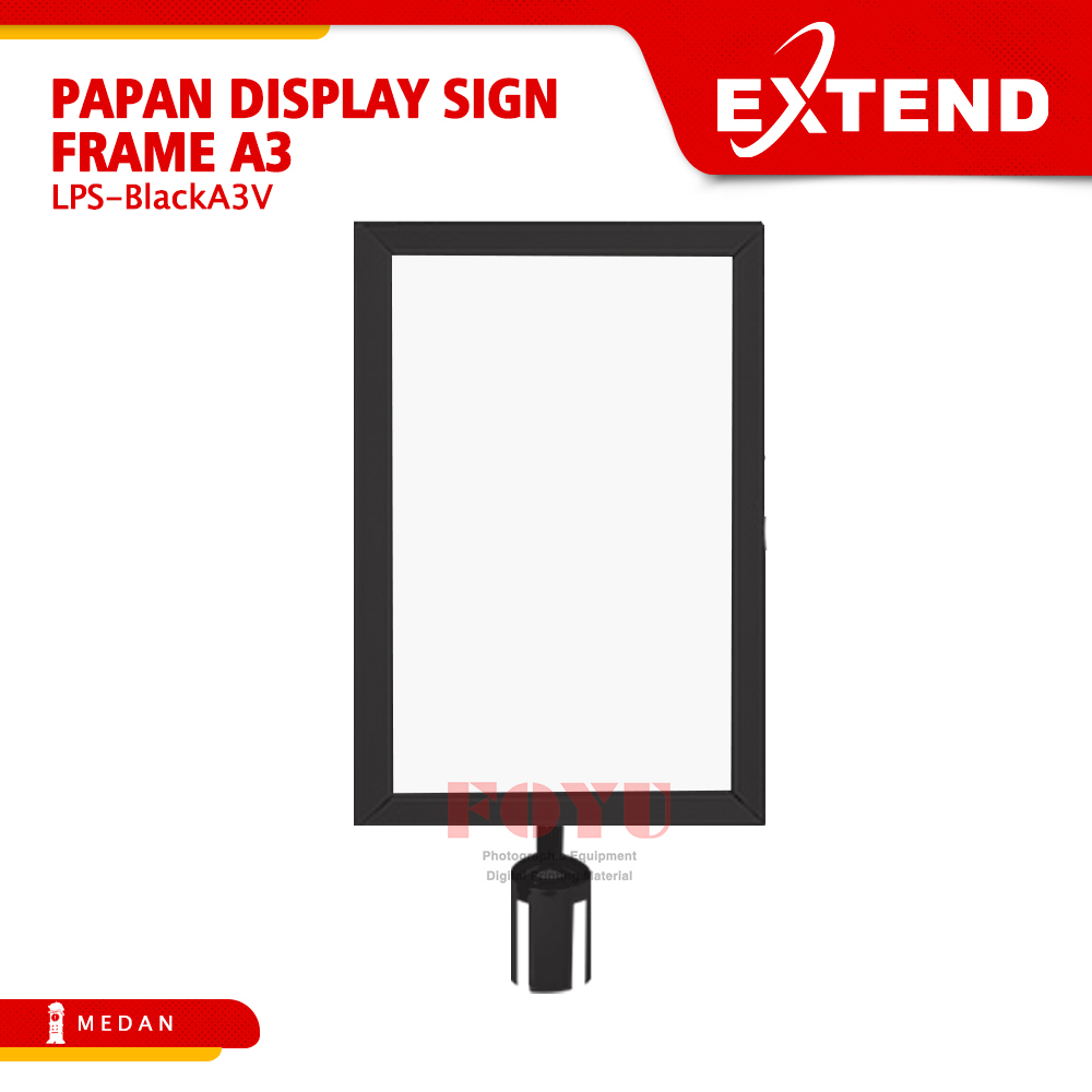 Jual Papan Display Sign Frame Tanda Board Banner Iklan Poster Untuk ...
